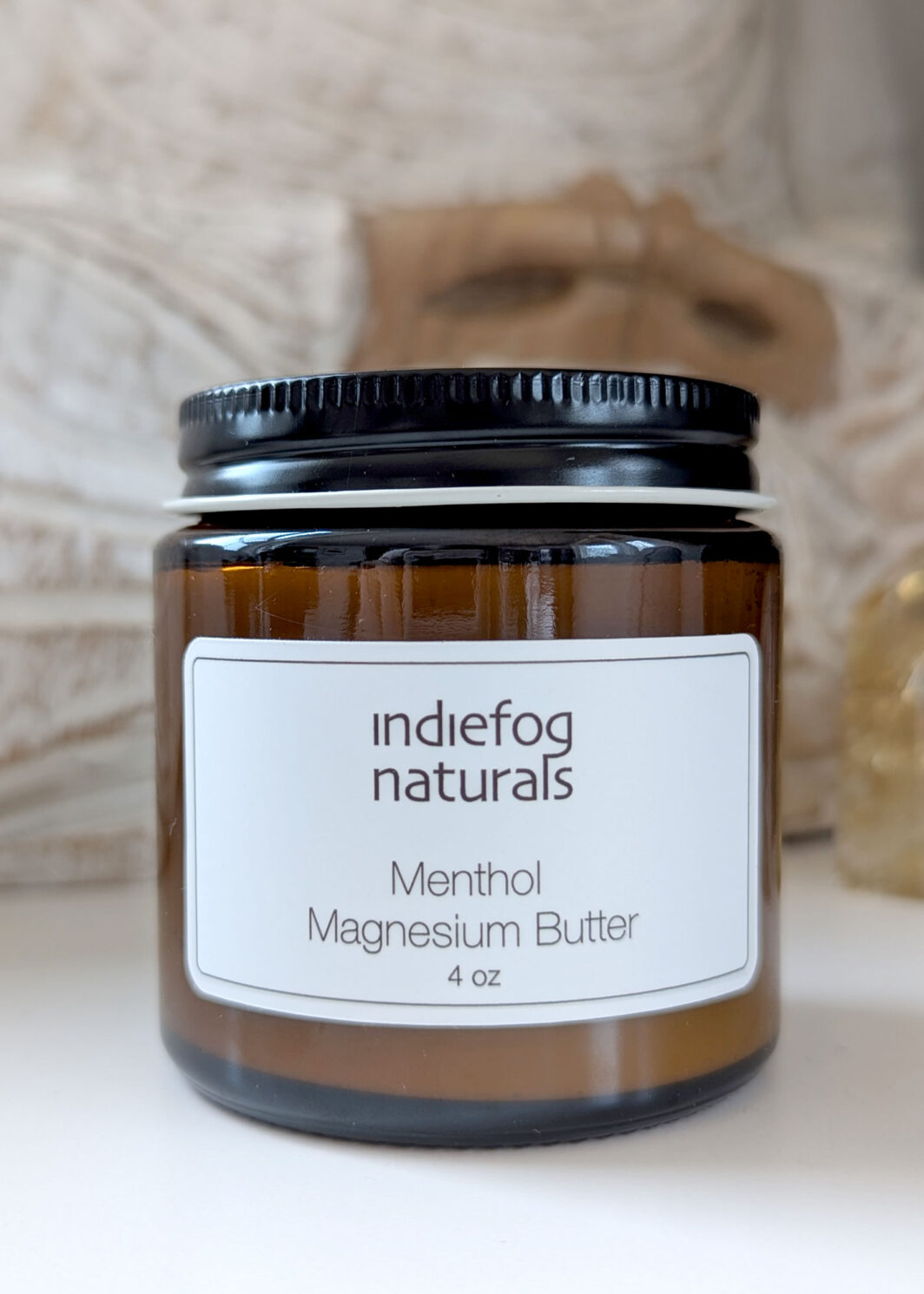 Indiefog Naturals Menthol Magnesium Butter